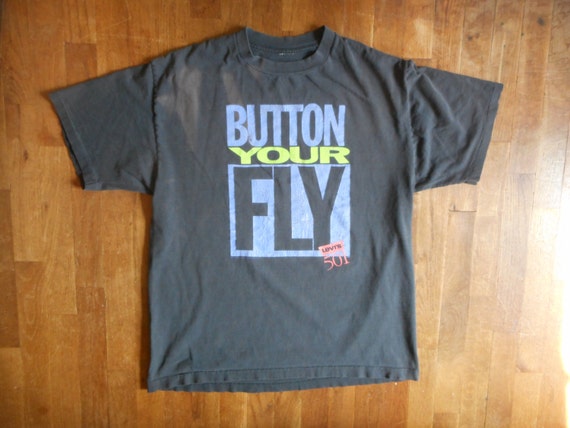 button your fly t shirt