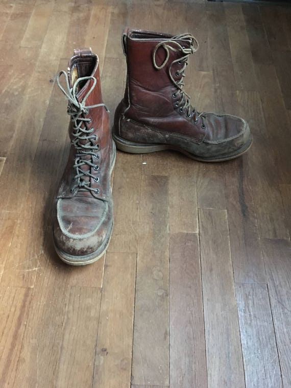 vintage red wing boots