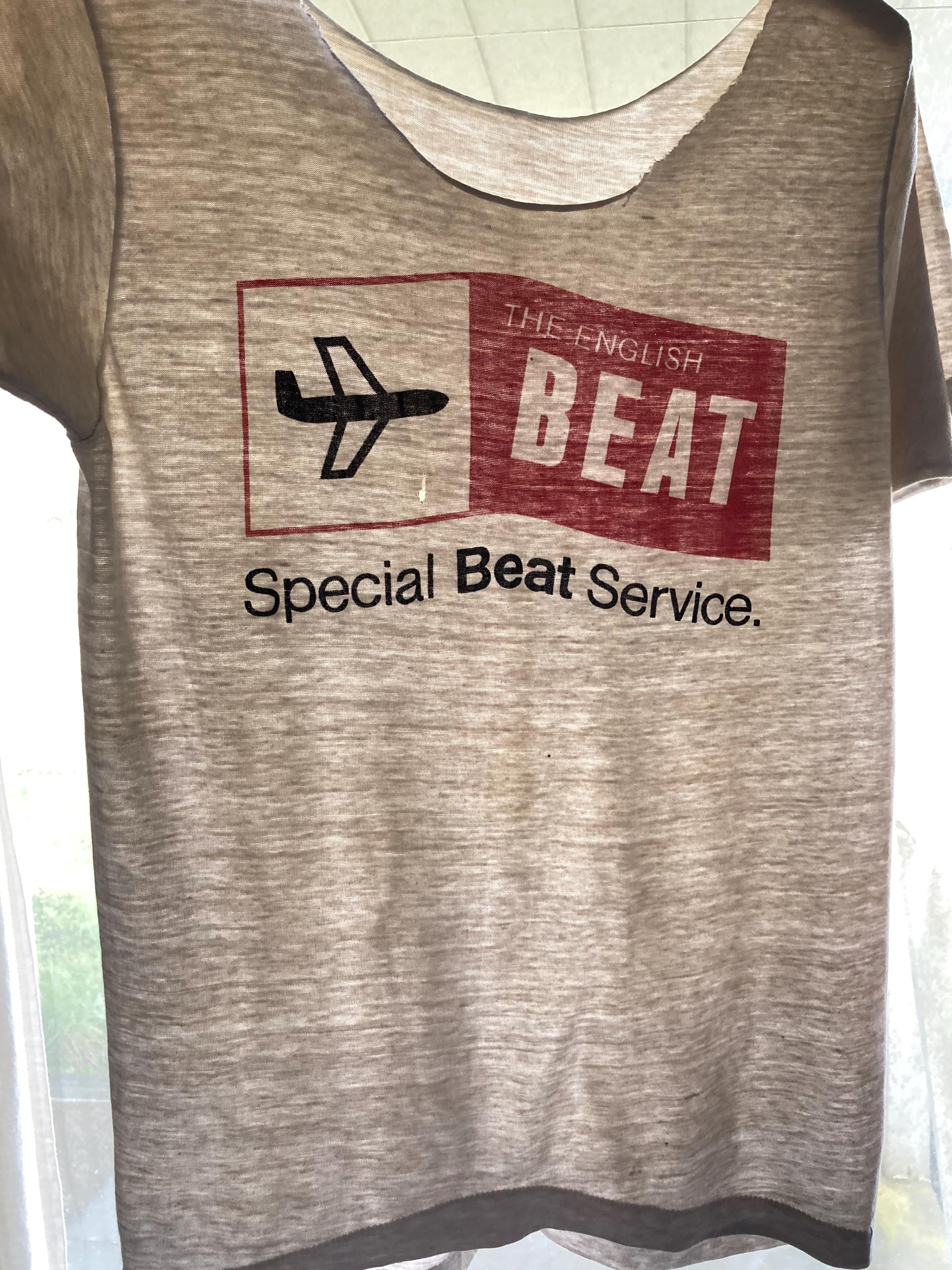 Vintage 80s the English Beat T Shirt Special Beat Service 1982