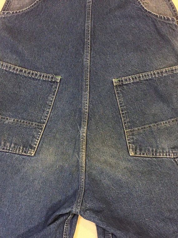 vintage 80s osh kosh b'gosh adult blue jean vestb… - image 10