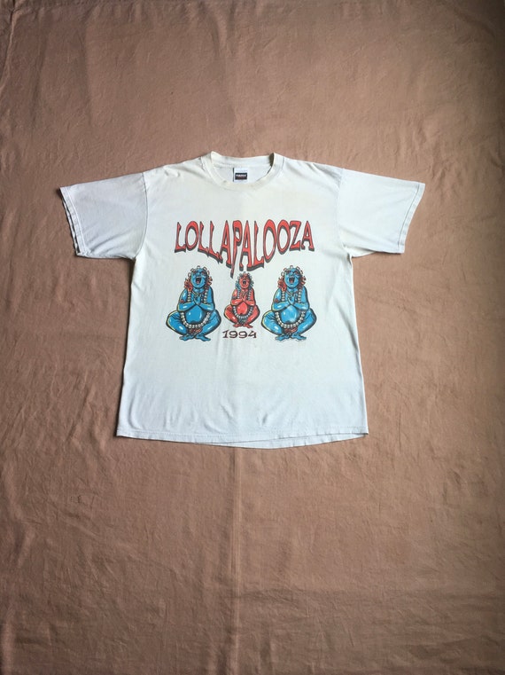 vintage 90s lollapalooza 1994 laughing buddhas br… - image 1