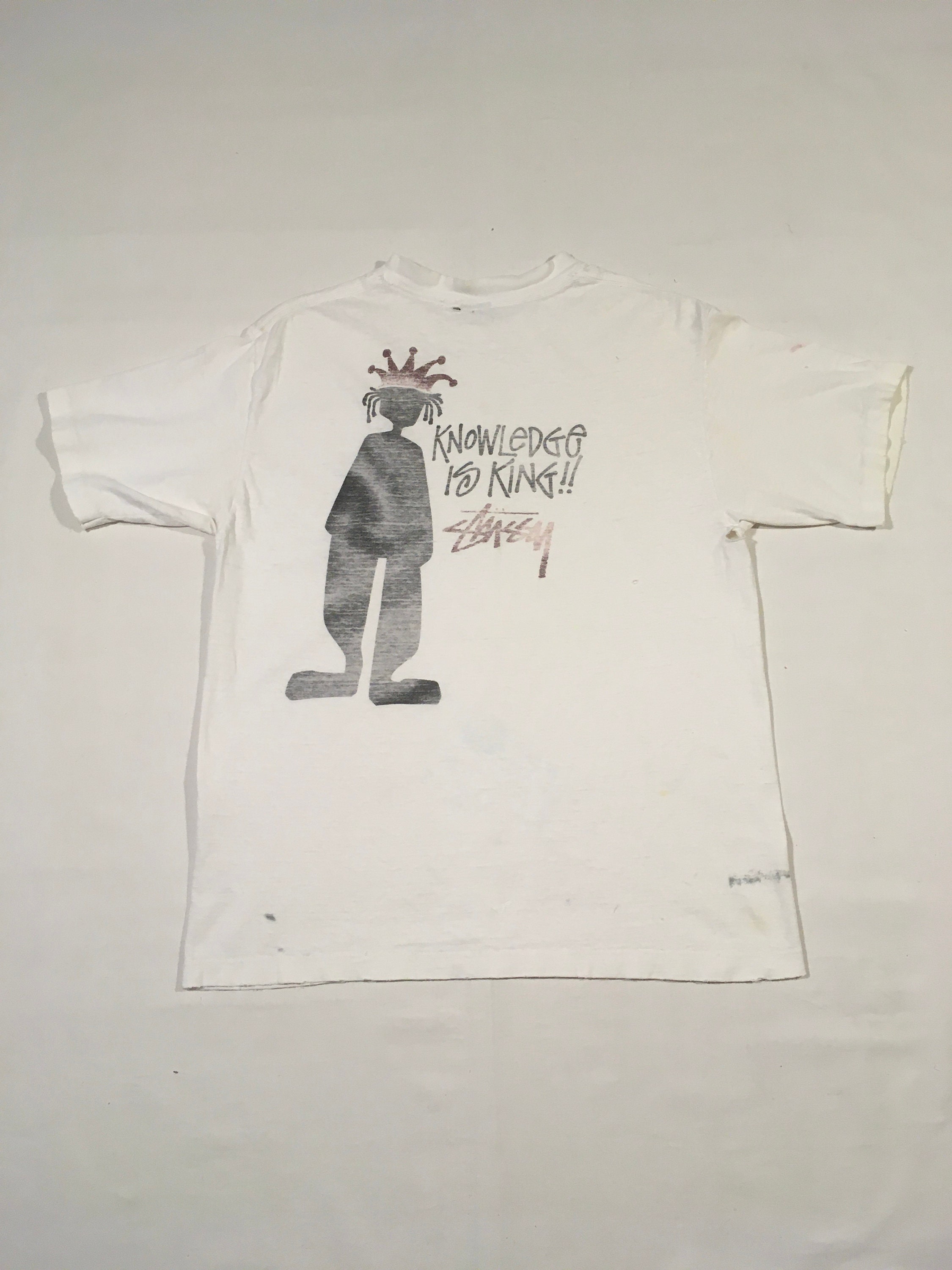 【OLD STUSSY】Stussy Kick Knowledge Tee Stussy x Vintage Knowledge Is King L/S T-Shirt | eBay