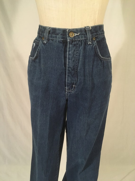 Vintage High Waist Straight Leg Jeans | Denim