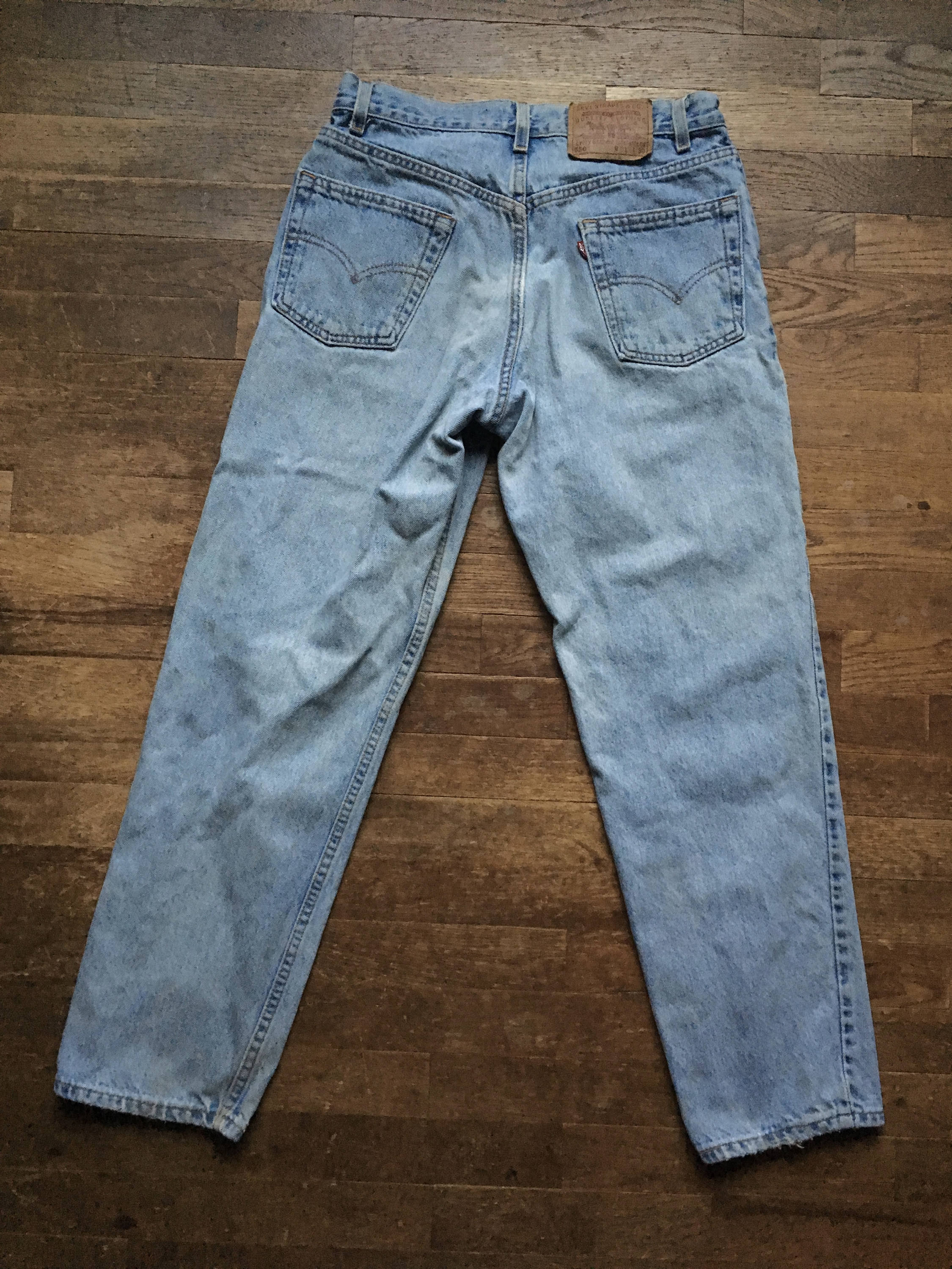 Vintage Levis 550 Made in Usa Relaxed Fit Zip Fly Ripped Faded - Etsy