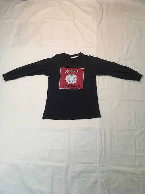 Vintage 80s Venom 666 Legion Venoms Legions Long Sleeve T Shirt - Etsy