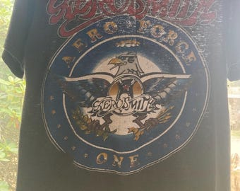 エアロスミス　ツアーTシャツ ビンテージバンドtee バンドTシャツ ヴィンテージ エアロスミスツアーTシャツ