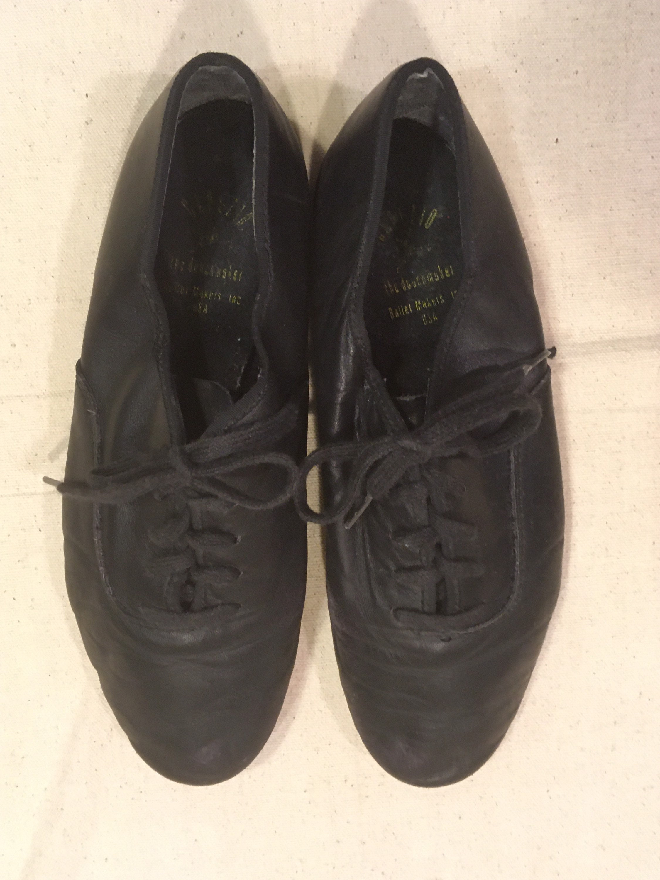 Vintage 80s Capezio Ballet Makers of Usa Black Leather Dance - Etsy