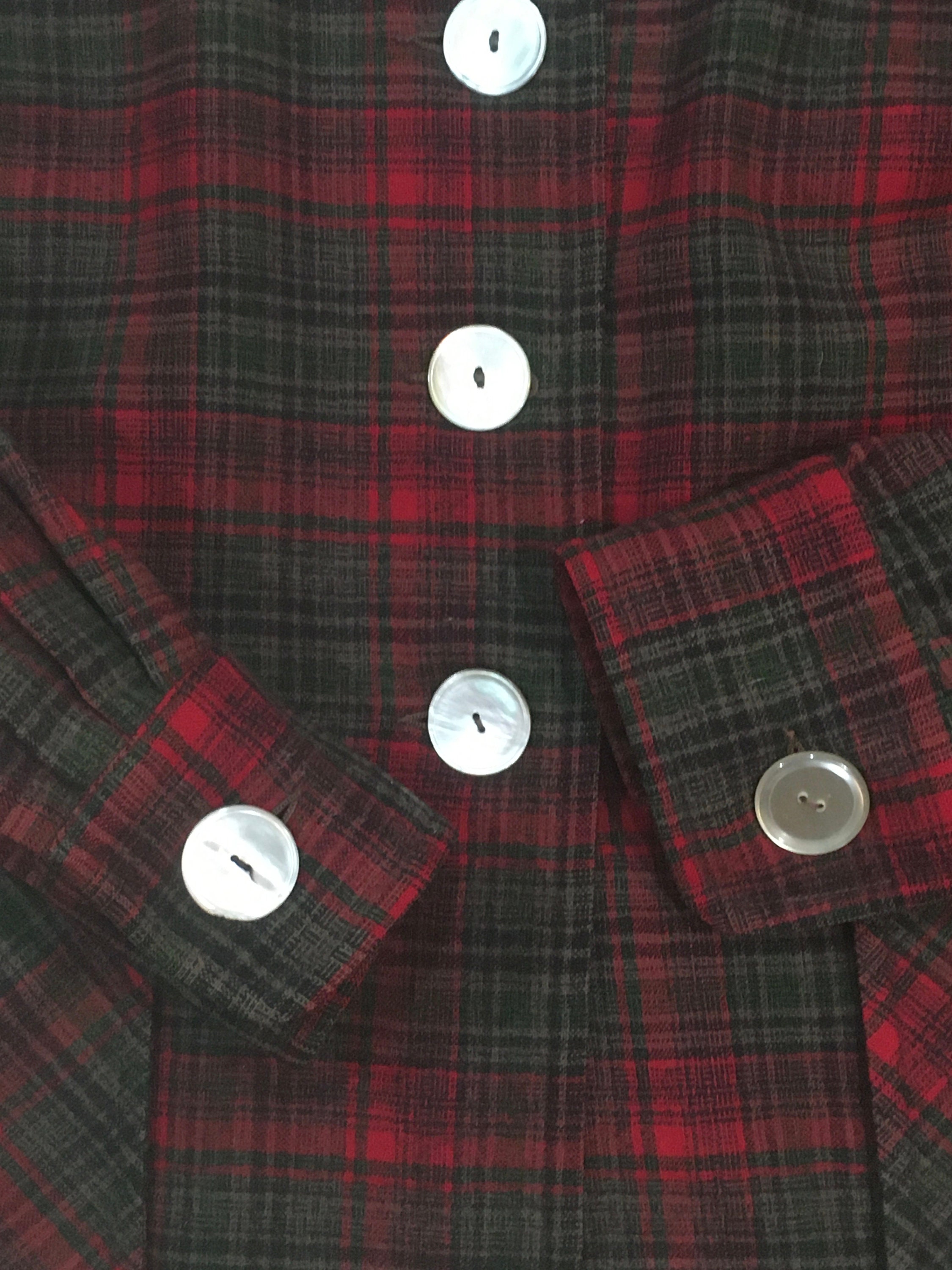Pendleton 49er Jacket Pattern Vintage 50s Women's Pendleton 49er Virgin Wool Plaid - Etsy