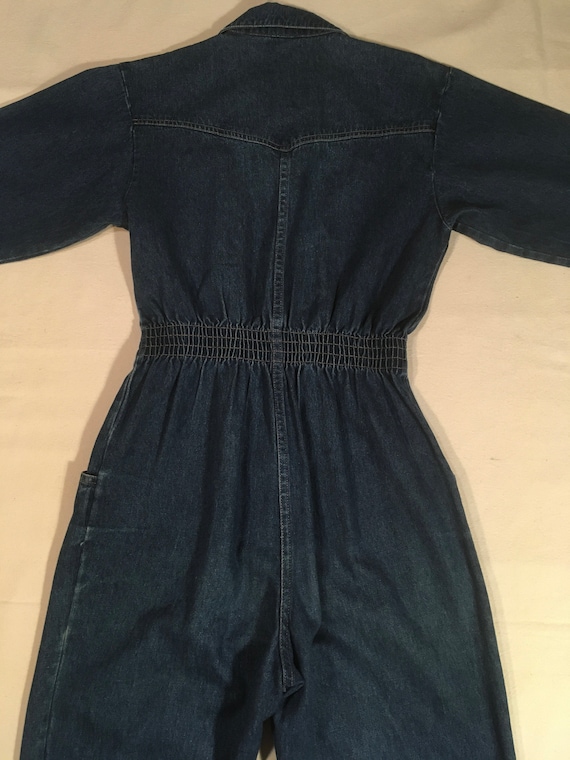 80s 90s Dreams デニム オールインワン L 1980s Dreams Slouchy Denim Jumpsuit-large — La Poubelle Vintage