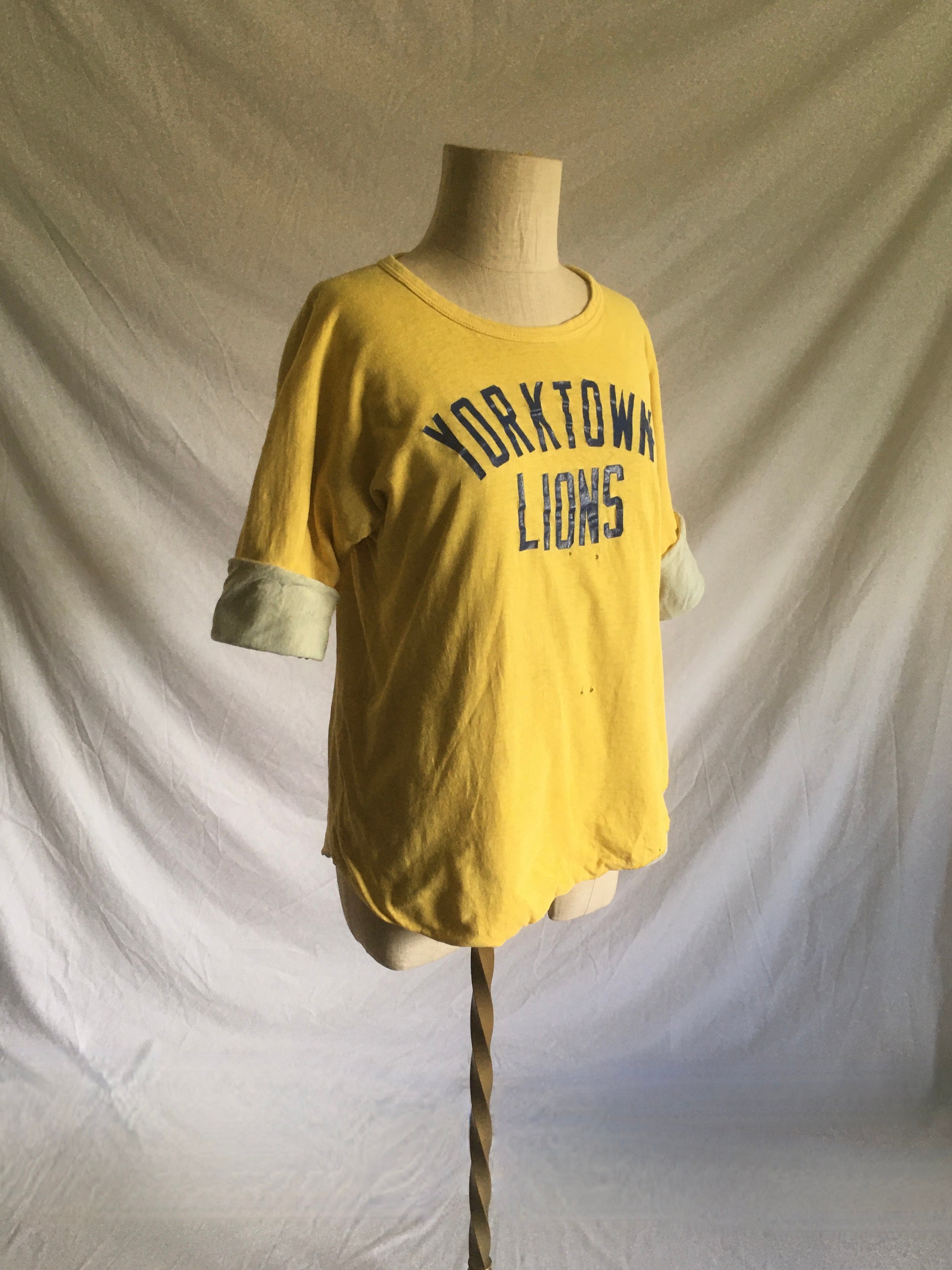 60's vintage HANESPORT football Tee S Vintage 60s Hanes Shirt - Etsy