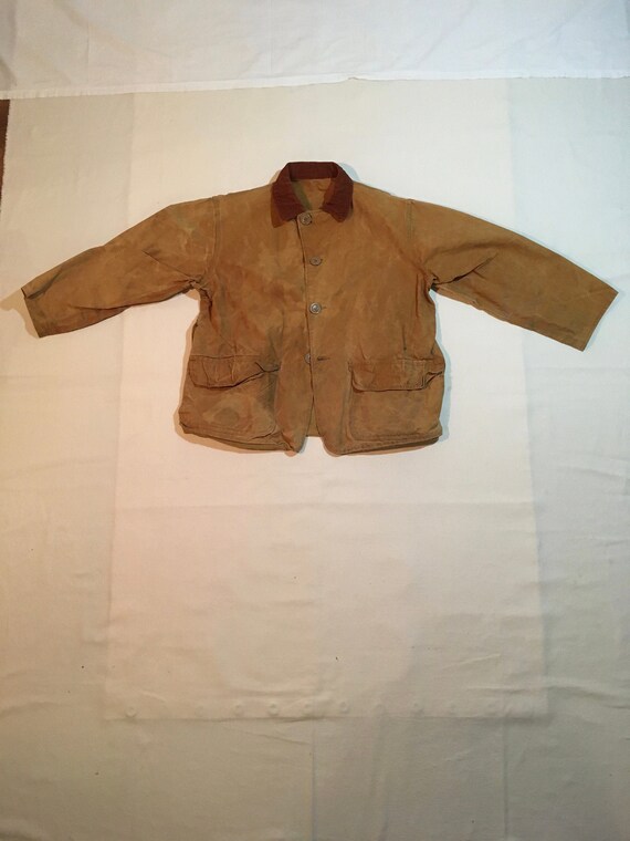 vintage 50s western field Montgomery ward canvas c