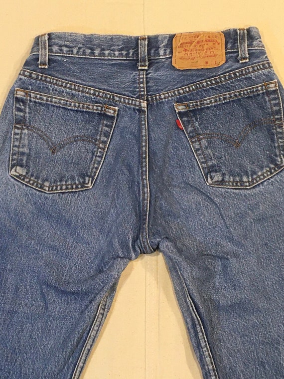 vintage levis 501 made in usa blue jeans 28 / 29 … - image 8