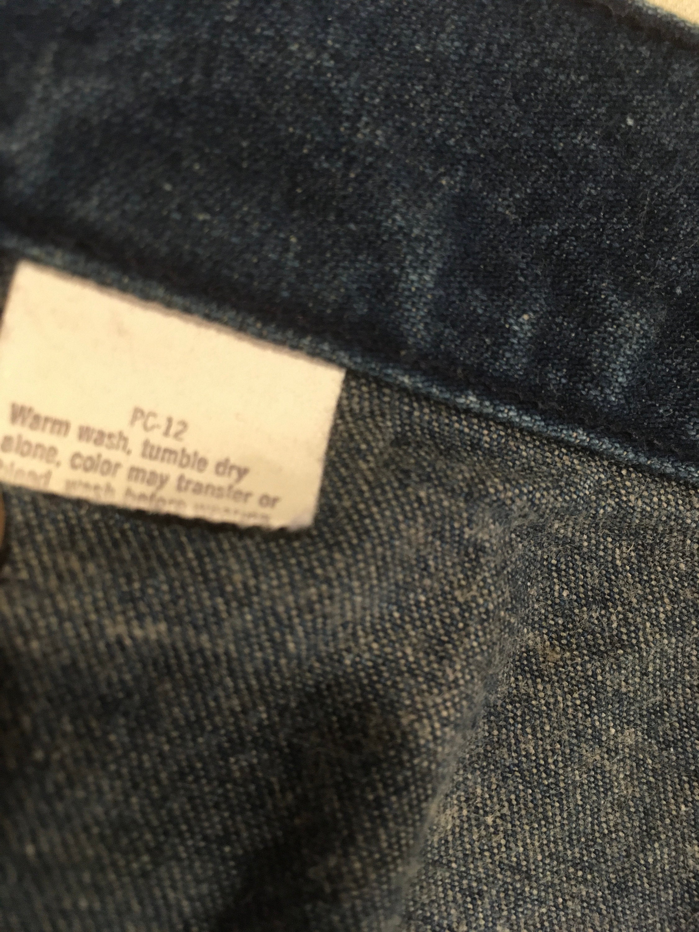 Vintage 70s Levis Blue Jeans Made in Usa High Waist Zip Fly Vintage 70s Levis Blue Jeans Made in Usa High Waist Zip Fly