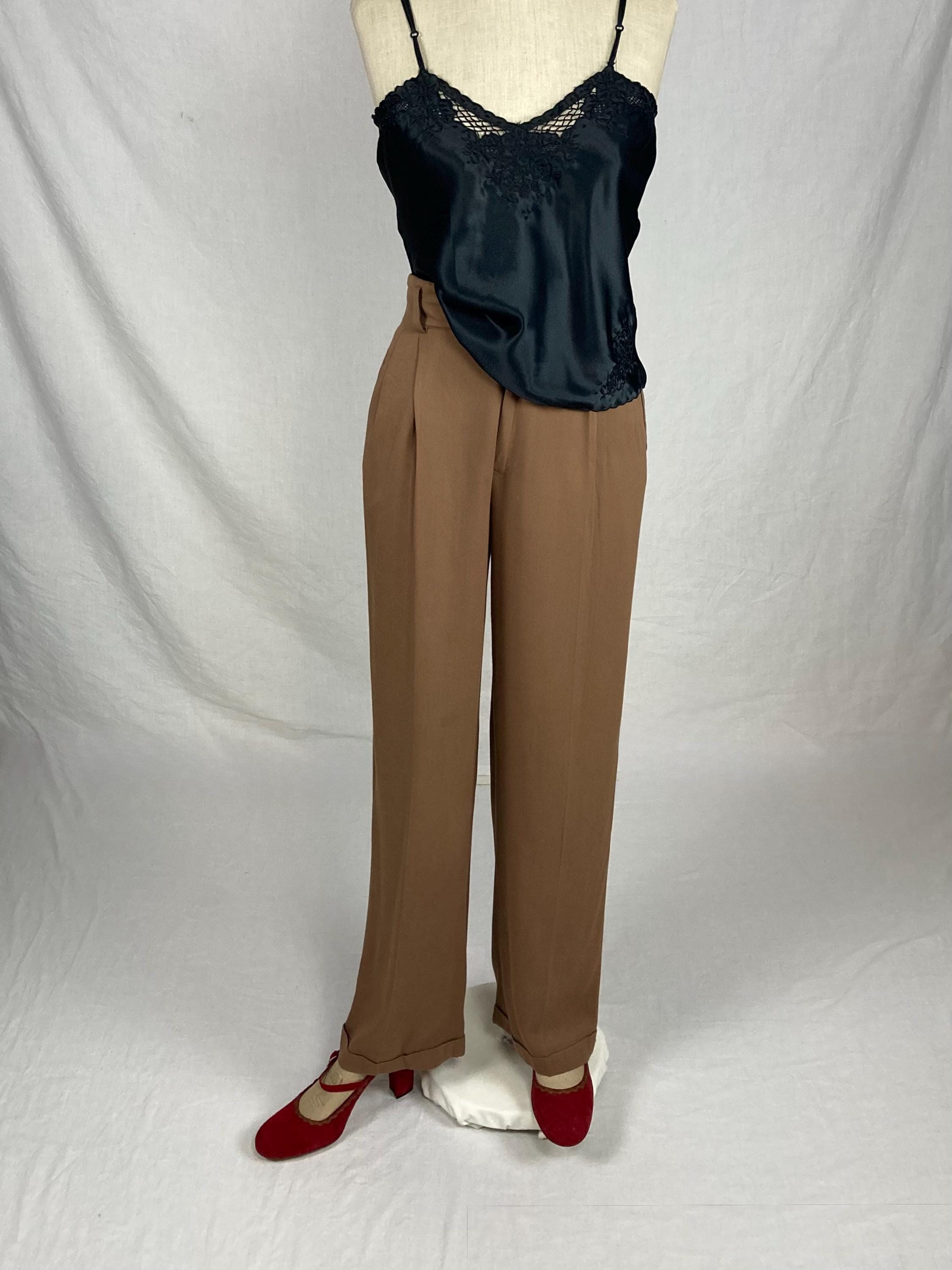 Vintage Gabardine Pants - Etsy Vintage Gabardine Pants - Etsy