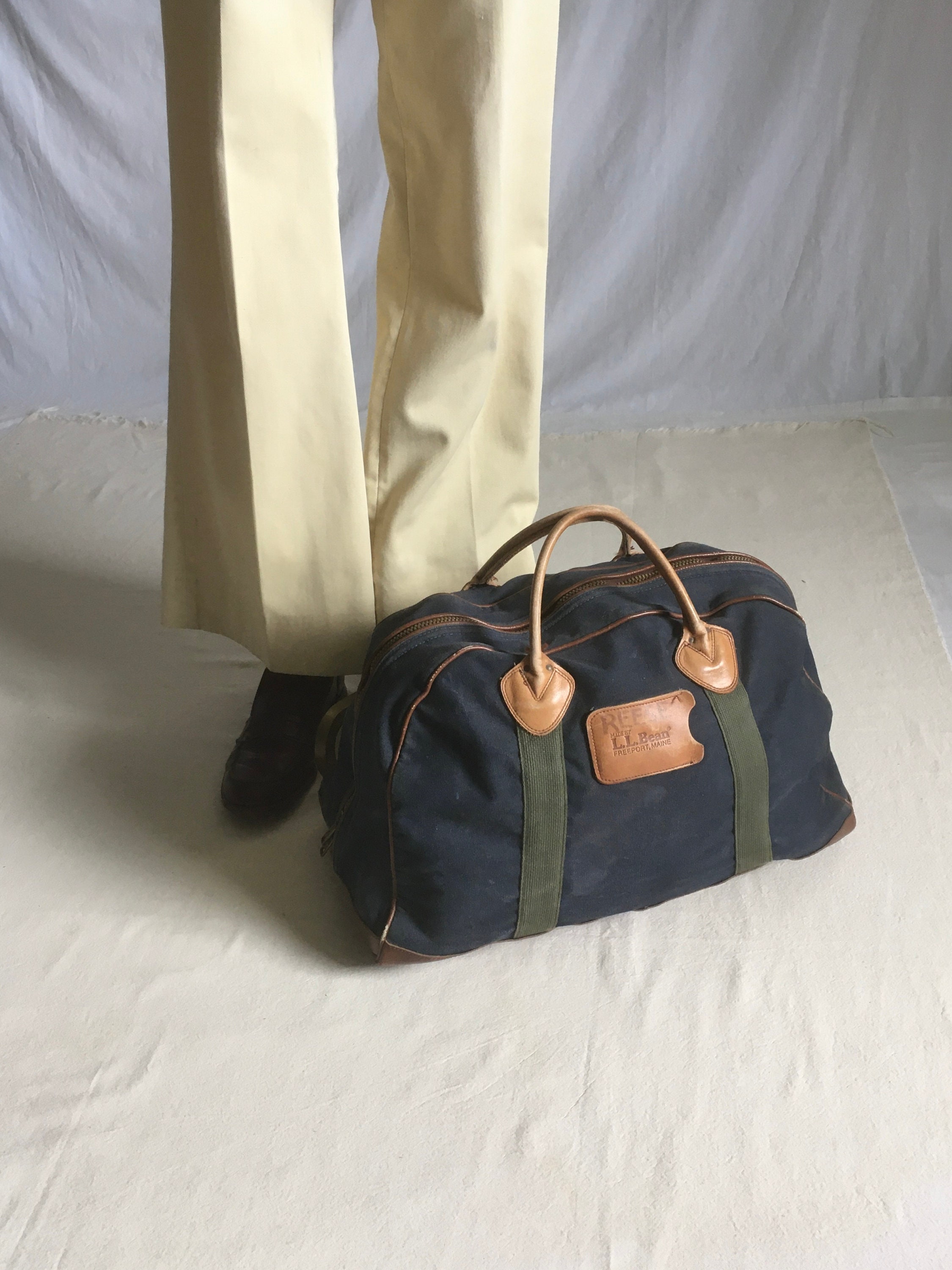 Leather and Waxed Canvas Mason, Tool & Travel Bag 16 