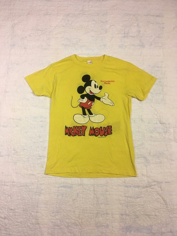 vintage 70s Mickey Mouse walt disney Fort Lauderd… - image 1