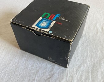 Vintage Naef Spielzeug Blue Cella Swiss Made Design Peer Clahsen