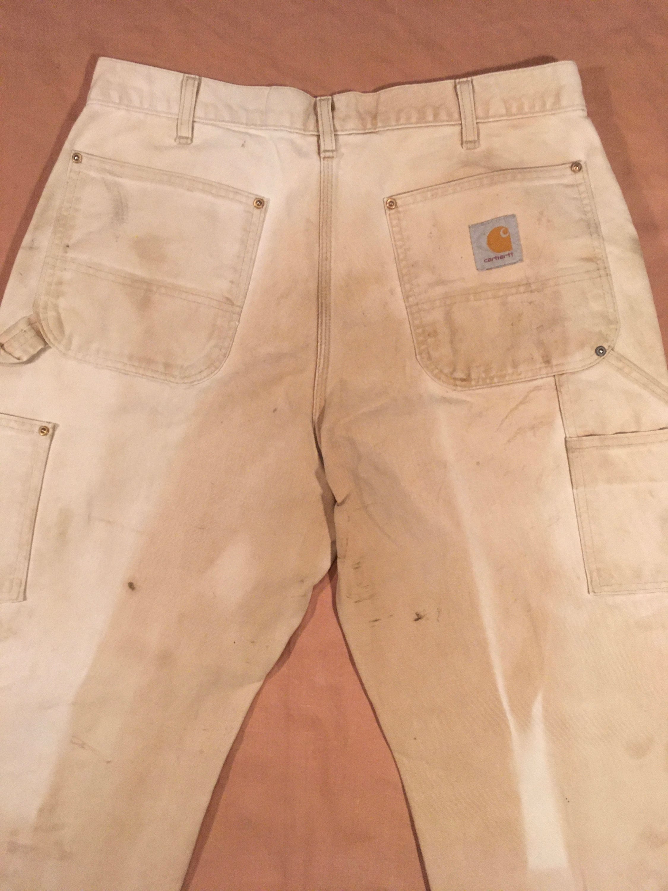 Vintage Carhartt B01 Made in Usa Work Pants Double Knee