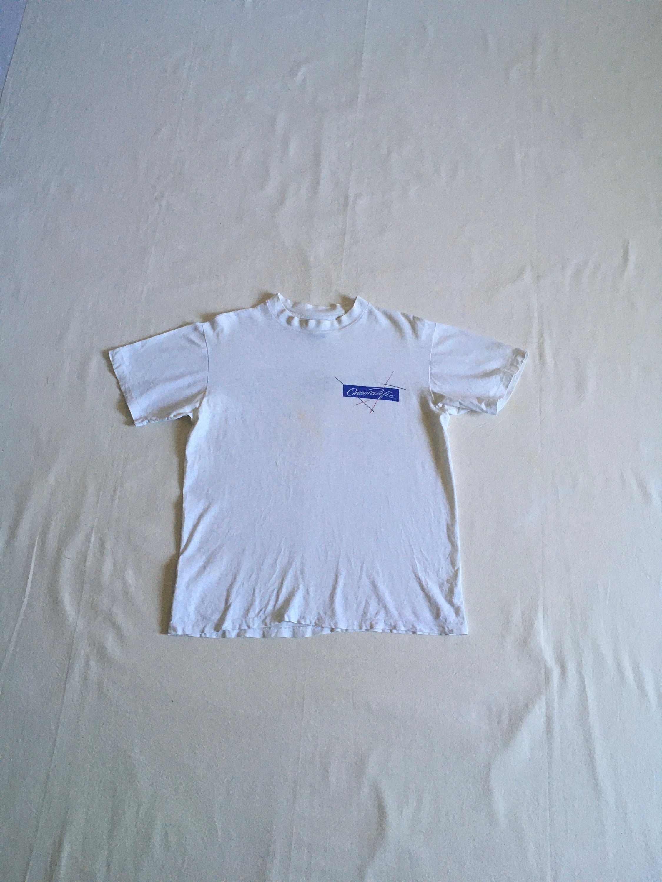 Vintage 80s Ocean Pacific Op Island Tours 1985 Ss T Shirt Made in