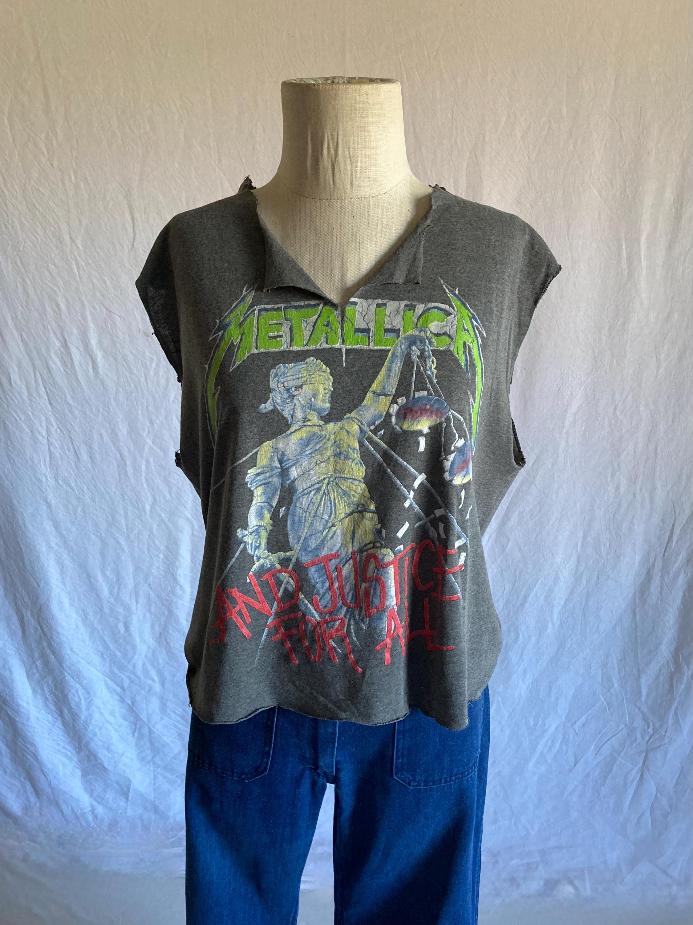 ☆美品☆ llica 1988 Tour 80s 半袖Tシャツ 即発送 Vintage 80s 1988 Metallica Tour 88 89 and Justice for All Metal