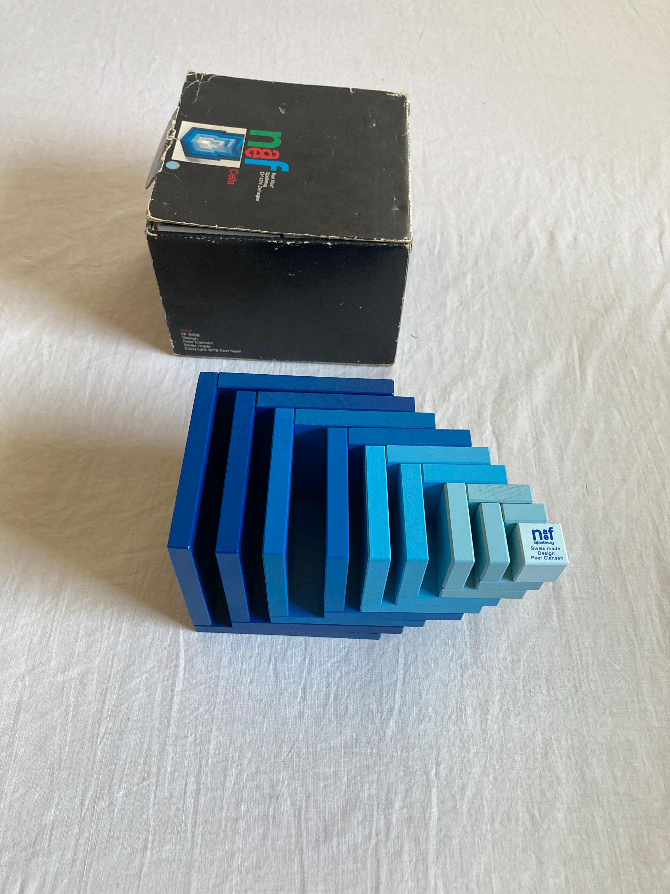 ネフ社　ツリア　vintage naef TREA PEER CLAHSEN Talos Limited Edition Wooden Toy by Naef Swiss Since 1954