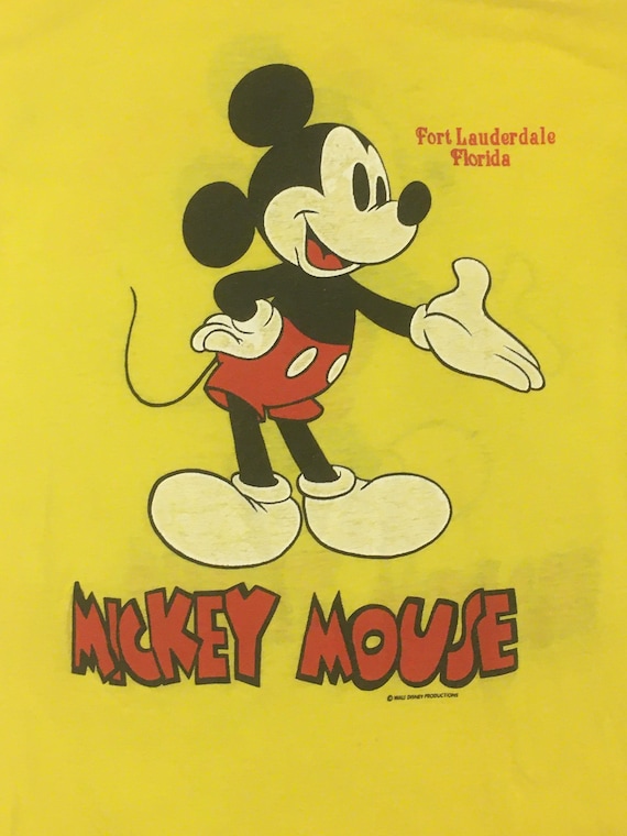 vintage 70s Mickey Mouse walt disney Fort Lauderd… - image 2