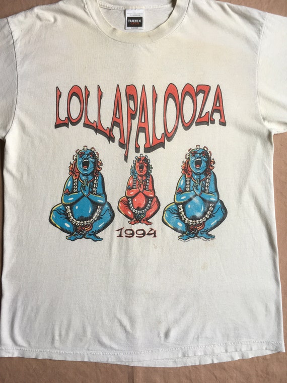 vintage 90s lollapalooza 1994 laughing buddhas br… - image 2