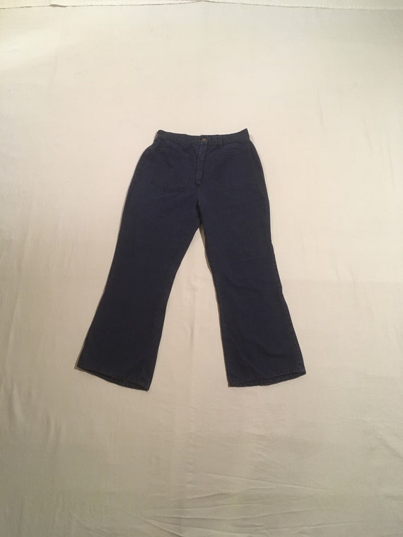 60s-70s us navy sailor pants talon zip