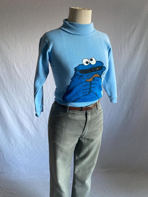 Vintage 70s Cookie Monster Muppet Character Sesame Street