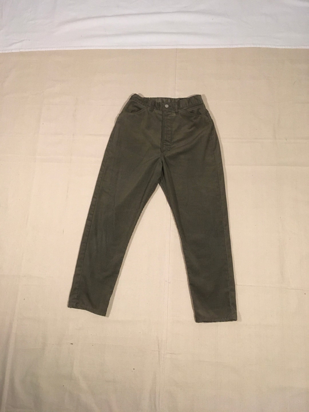 パンツ 60s-70s vintage SEARS stripe PERMA-PREST VINTAGE 70s Sears Perma Prest Work Pants Size 42x29 Luster