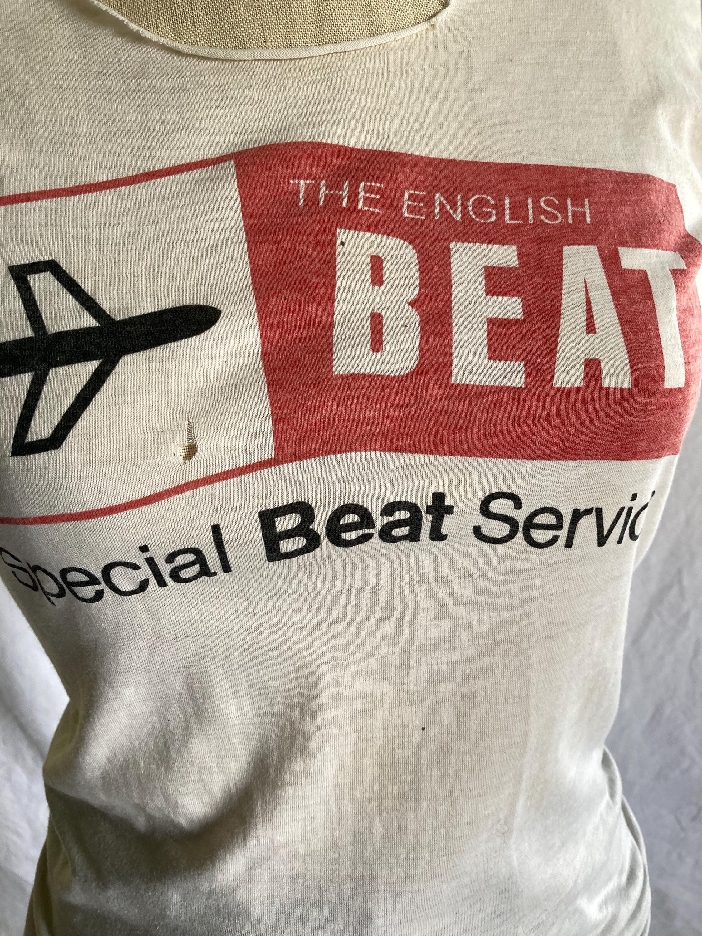 Vintage 80s the English Beat T Shirt Special Beat Service 1982 