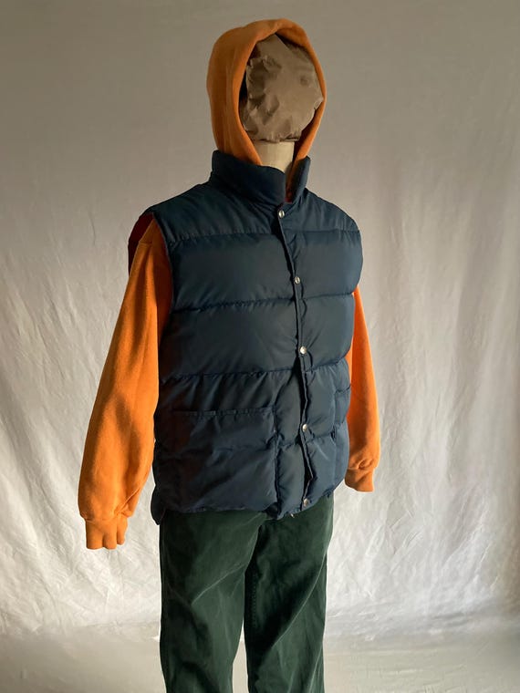 ジャケット・アウター Chester Reversible Puffer Vest Vintage 70s Goose Down Reversible Puffer Vest Jacket Western