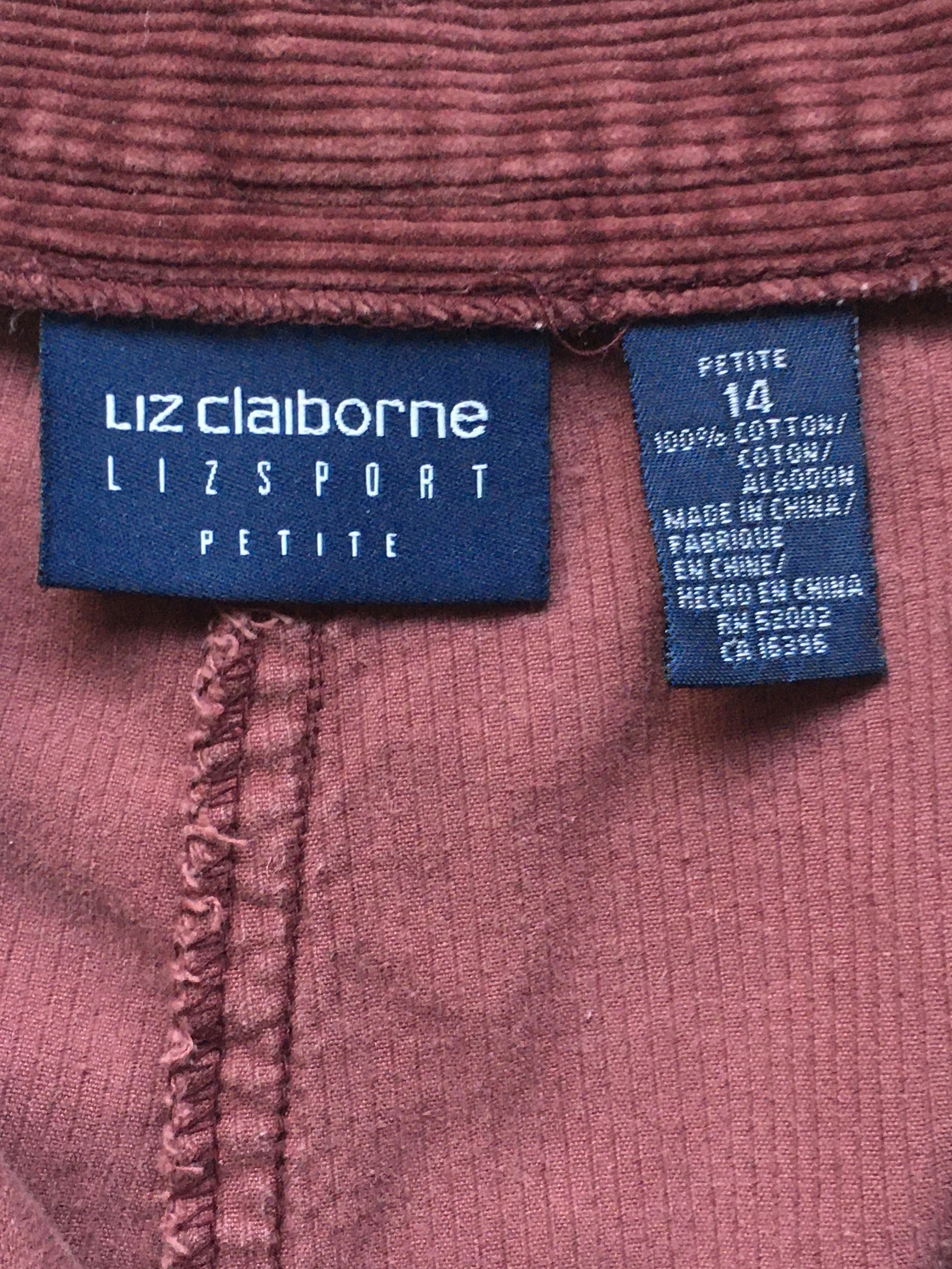 Vintage 90s Liz Claiborne Pleated Purple Corduroy Trousers - Etsy