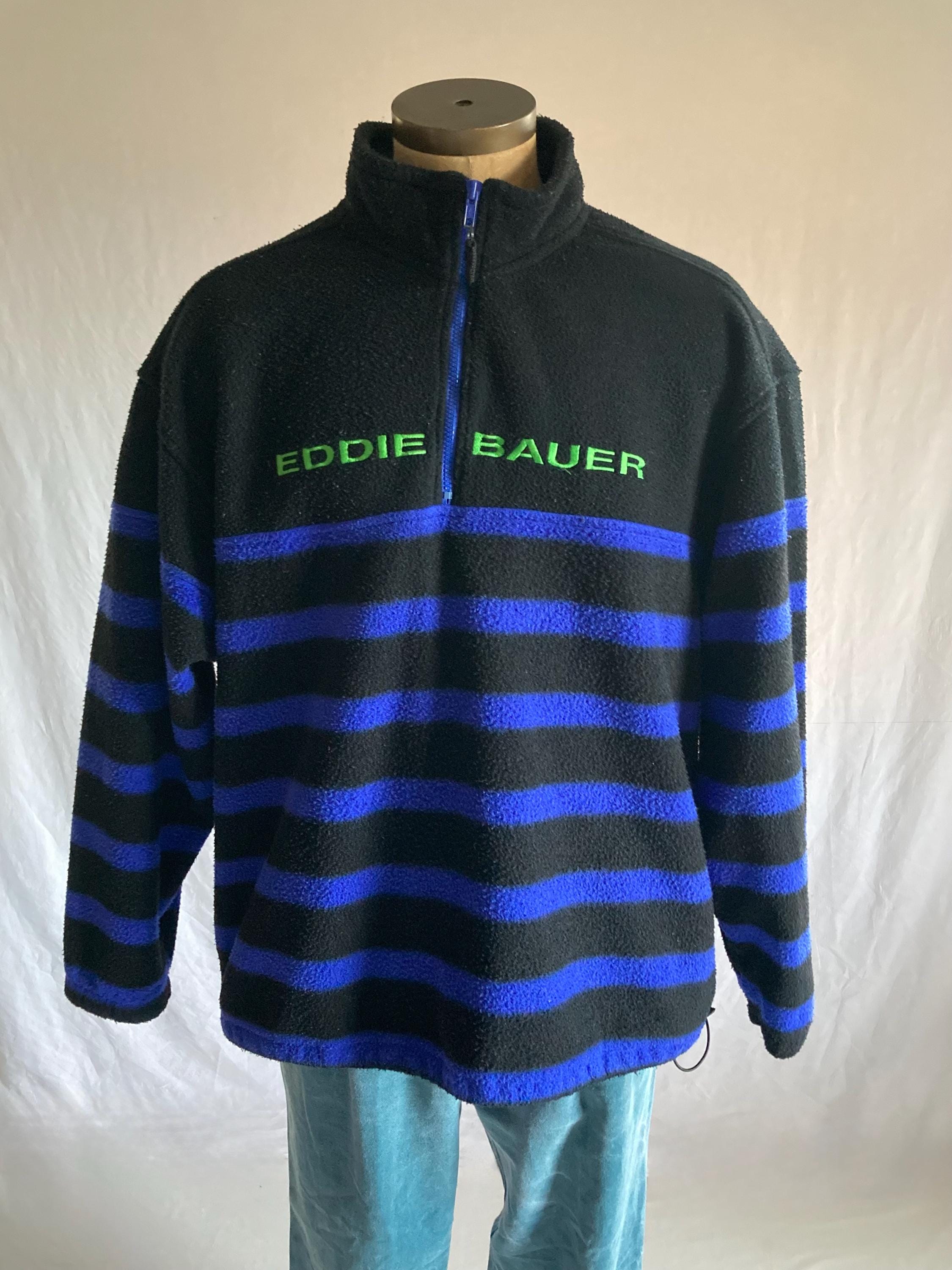 Vintage 90s Ebtek Fleece 1/4 Zip Pullover Eddie Bauer Outdoor