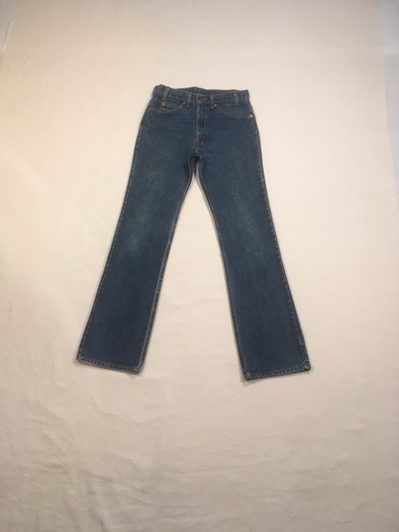 vintage levis 517 0217 blue jeans made in usa 30 … - image 1