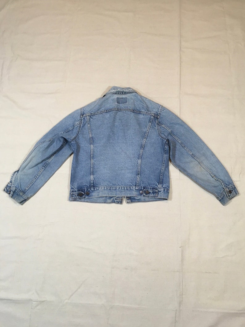 Vintage 80s Levis Worn in Blue Jean Trucker Jacket Made in Usa - Etsy