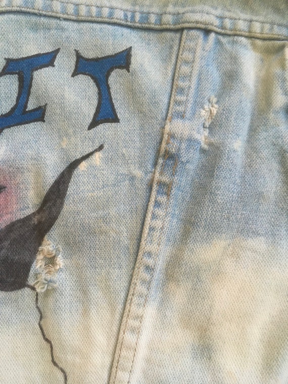 vintage 80s maverick twabit two bit custom hand d… - image 8