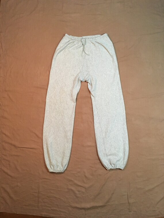 vintage champion heather grey drawstring gusset sw