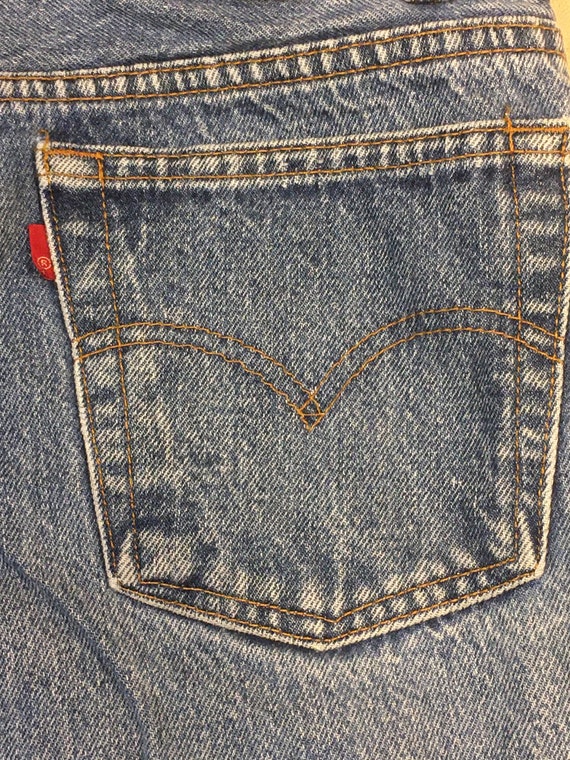 Vintage Levis 501 Made in Usa Blue Jeans 28 / 29 X 26 1/2