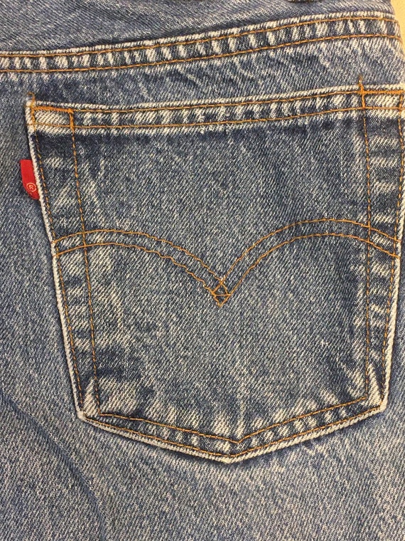 vintage levis 501 made in usa blue jeans 28 / 29 … - image 10