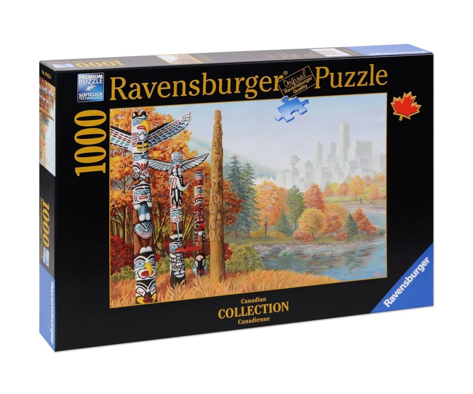 1000 Pieces RAVENSBURGER Jigsaw Puzzle Canada Collection Etsy