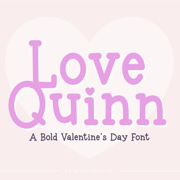 Instant .OTF Font "Love" Valentine typewriter font, serif fonts, valentine's day font, heart fonts, procreate fonts, valentines day fonts