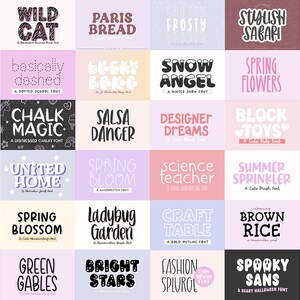 100 FONTS - Ultimate Font Bundle Vol 2022, Font Bundle for Cricut ...