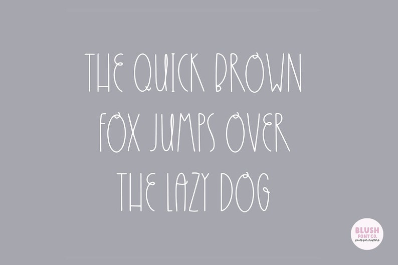 INSTANT .OTF DOWNLOAD cinnamon Breakfast Farmhouse Etsy