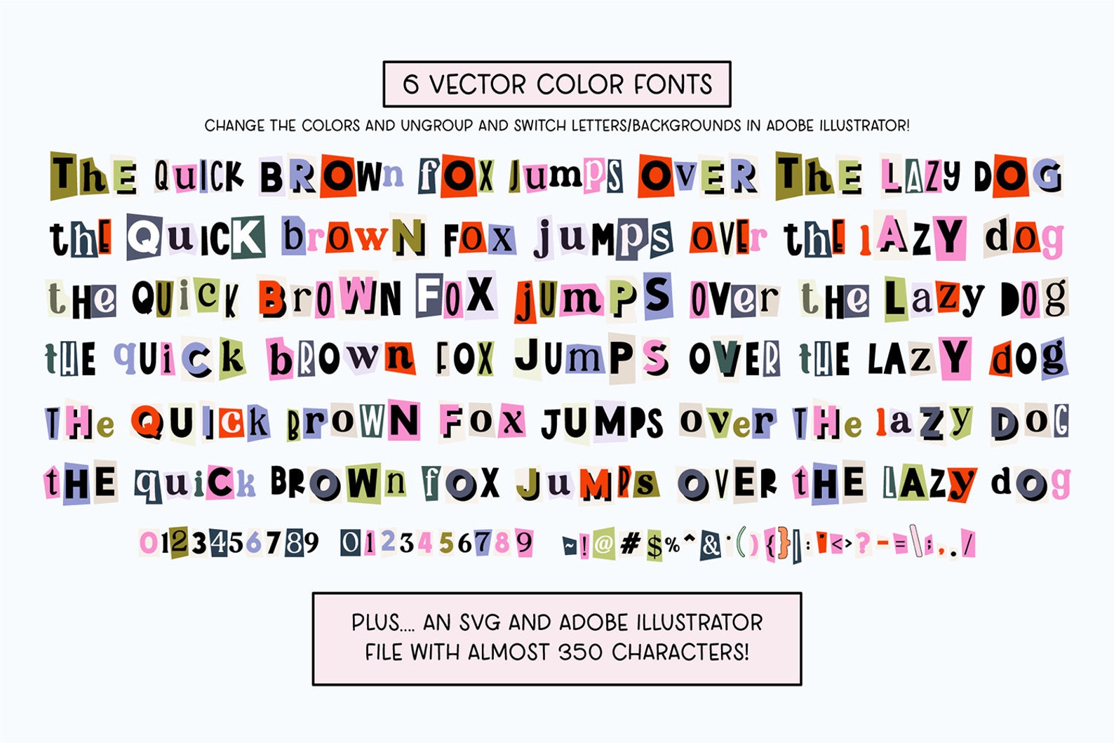Instant .OTF and SVG Letters - Font DOWNLOAD 