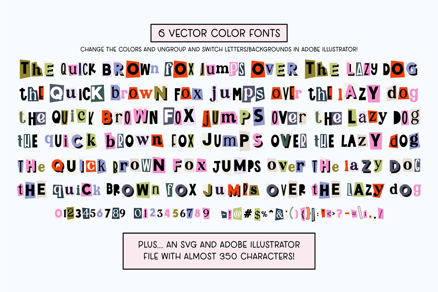 Instant .OTF and SVG Letters - Font DOWNLOAD 