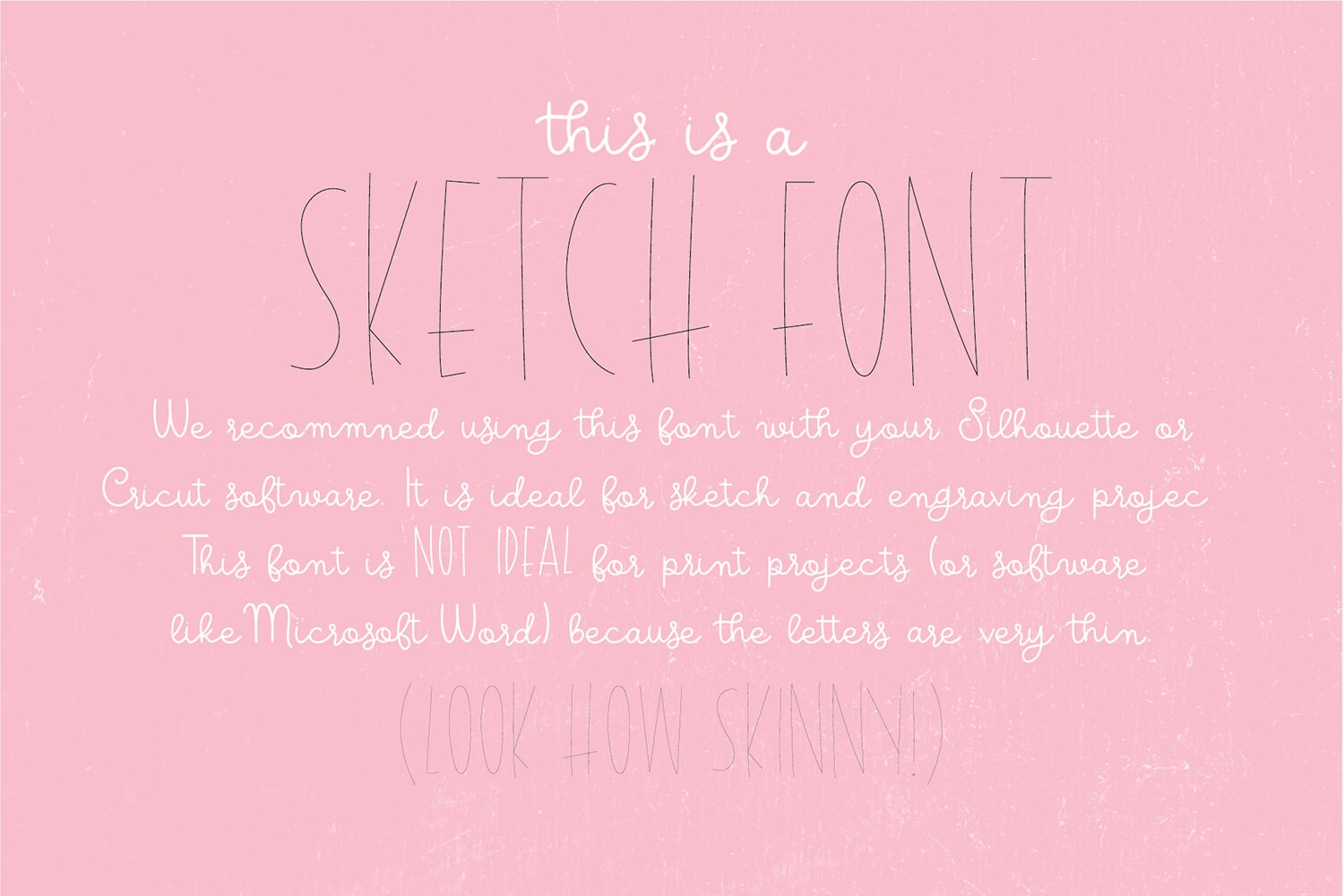 Sketch Font Bundle .OTF Font SVG Font Dxf Font Handwritten Etsy Australia