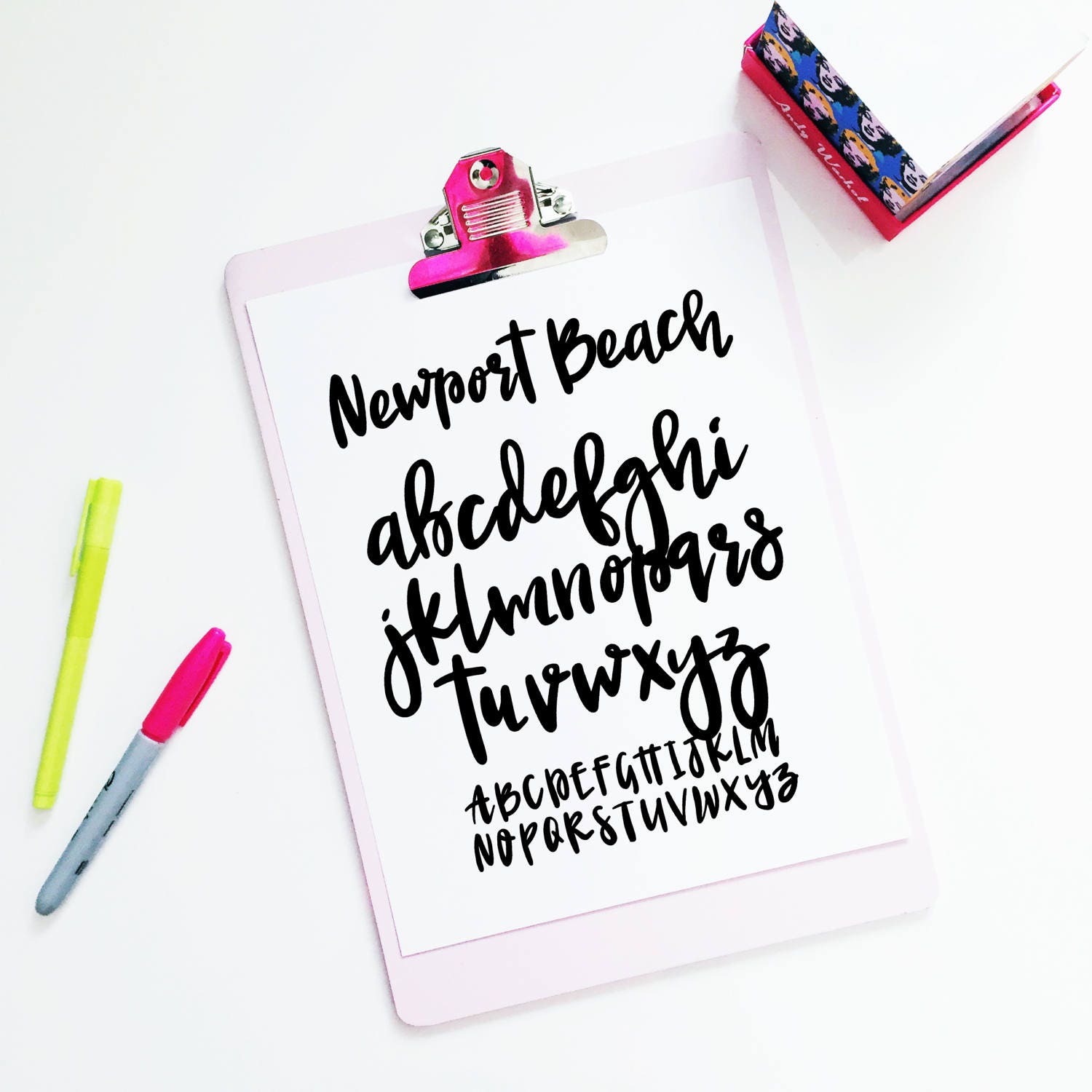 Font Set Letters NEW!! Letter Set BUNDLE 5-INSTANT Download Four Brush Fonts in Svg ...
