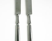 Dansk Anvil Dinner Knife Quistgaard Stainless Flatware 2pc
