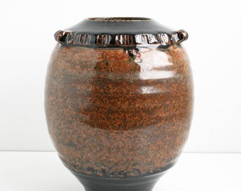 Tom Turner Peachblow Pottery Porcelain Vase Studio Pottery